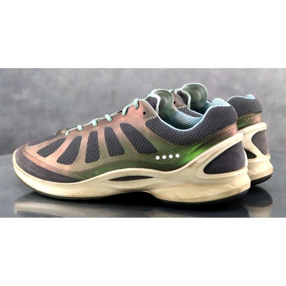 ECCO Biom Performance $130 Women's Trainers Shoes Size EU 39 US 8-8.5 Gray Green - Picture 6 of 10